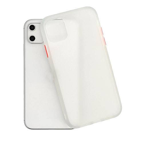Samsung Galaxy S20 Ultra - Silicon Vennus Color Button Bumper case transparent