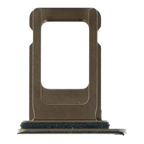 APPLE iPhone XS Max - SIM Card Tray With Waterproof Ring RubberGold Original