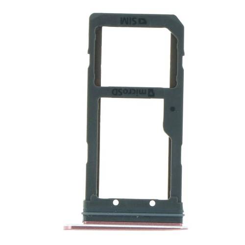 SAMSUNG Galaxy S7 Edge - SIM Card Tray Pink Original