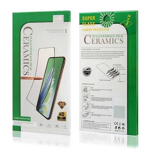 HUAWEI P SMART (2020) - TEMPERED GLASS 9H Hardness 0,3mm 9D ΜΑΥΡΟ FULL GLUE