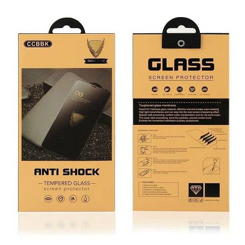 SAMSUNG M215F Galaxy M21 - ANTI SHOCK TEMPERED GLASS 9H Hardness 0,26mm BLACK