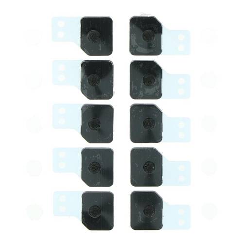 APPLE iPhone 11 Pro - Anti-dust mesh and frame for Battery Door Microphone 10pcs Black Original