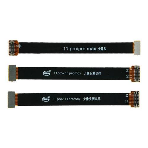 Apple iPhone 11 Pro / 11 Pro Max - External flex cable for Back Camera testing 3pcs set High Quality OEM
