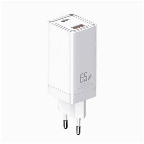 Devia - Extreme speed GaN PD + QC4.0 Mini quick charger White (EU,65W)