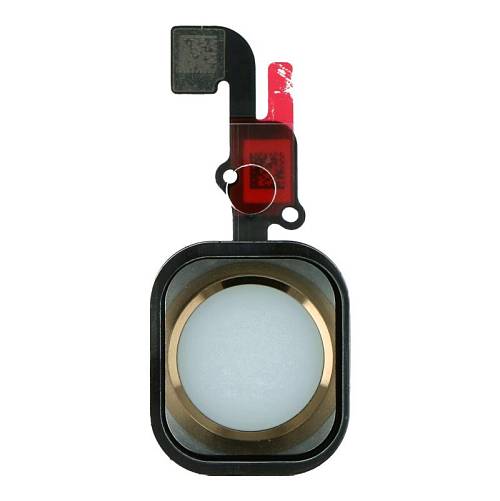 APPLE iPhone 6S/6S Plus - Home Button Flex Gold Original - (without Fingerprint Sensor function)