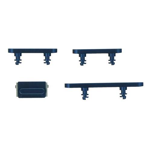 Apple iPhone 12 / 12 mini - Power, Volume, Mute & Side Buttons Set Blue Original
