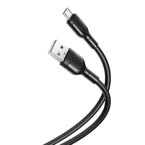 XO - NB212 cable USB - microUSB 1m 10W 2,1A black