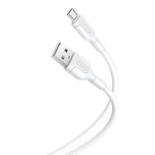 XO - NB212 cable USB - microUSB 1m 10W 2,1A White