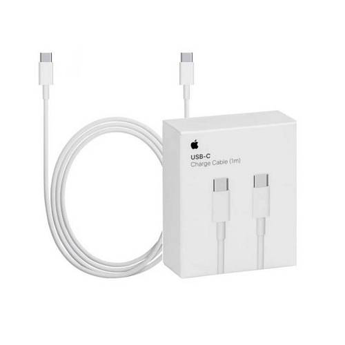 Apple - USB 2.0 Cable Type C to Type C 1m Λευκό Blister (MM093ZM/A)