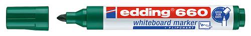 EDDING μαρκαδόρος ασπροπίνακα 660, επαναγεμιζόμενος, πράσινος 4-660004