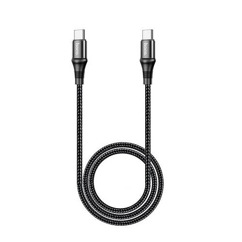 Hoco - X50 Data Cable Type C to Type C PD 100W 5A 1m Black