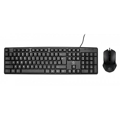 Rebeltec - Simson set wire keyboard + wire mouse black