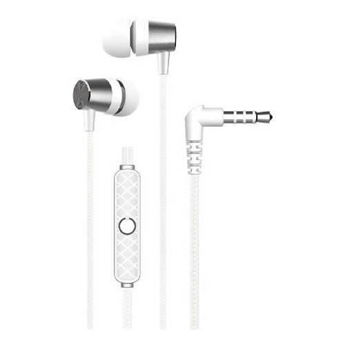 Devia - EM103 Wired earphones Kintone Metal jack 3,5mm White