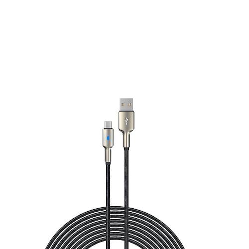 Devia - Cable Mars USB - Type C Black (5V,2.1A 1.5M)