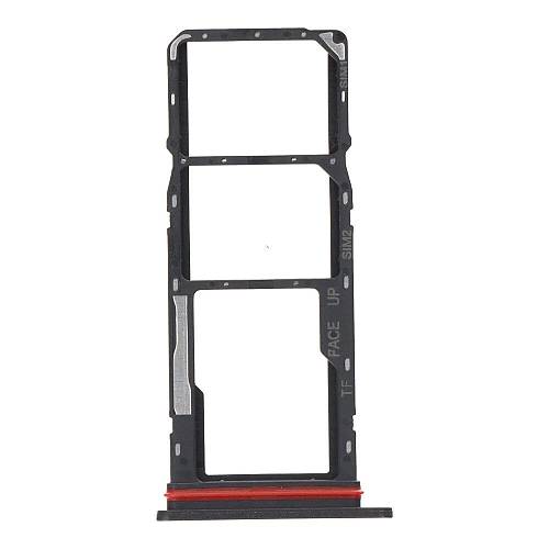 MOTOROLA Moto E32 - SIM Card Tray Dual Card Black Original