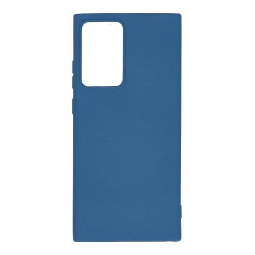 Samsung N986B Galaxy Note 20 Ultra 5G - Silicon case matte blue