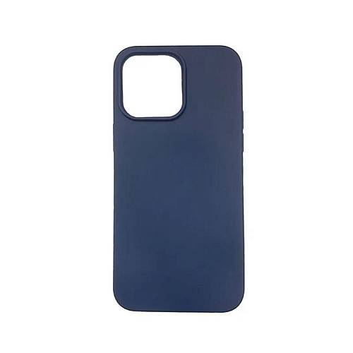 Apple iPhone 15 Pro - Silicon case matte blue