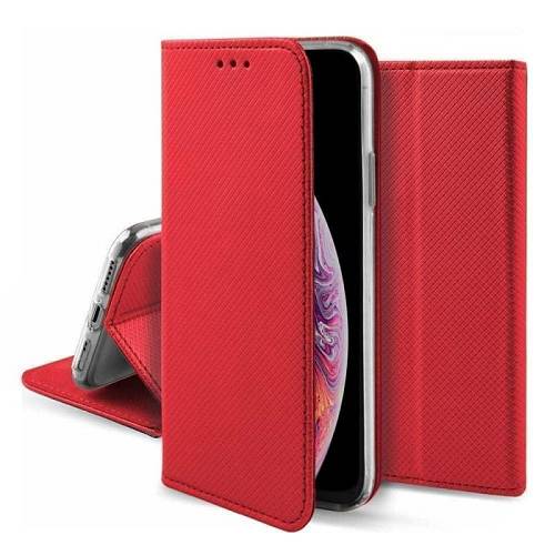 Apple iPhone 15 Plus - Θήκη Book Style Smart Μαγνητική Κόκκινη