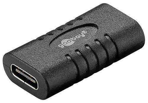 GOOBAY αντάπτορας USB-C 45401, θηλυκό σε θηλυκό, 5Gbit/s, 60W, μαύρος 45401