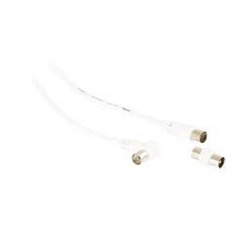 G&BL Antenna cable 9,5 F/M 90°L.2,0m άσπρο