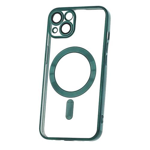 Apple iPhone 15 - Color Chrome Magsafe case Green