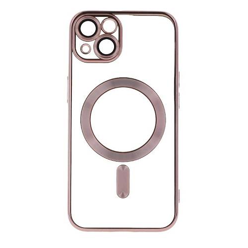 Apple iPhone 14 Plus - Color Chrome Magsafe Case Rose Gold