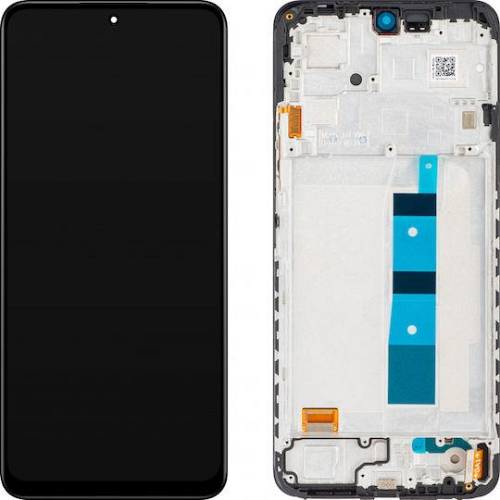 Xiaomi Redmi Note 12 4G - LCD Touch Black with Frame Original 56000100M700 Service Pack