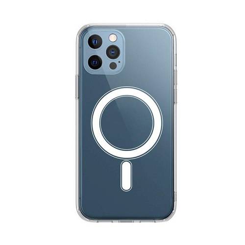 Apple iPhone 15 Plus - Anti Shock 1,5mm Magsafe case Transparent Camera Protection