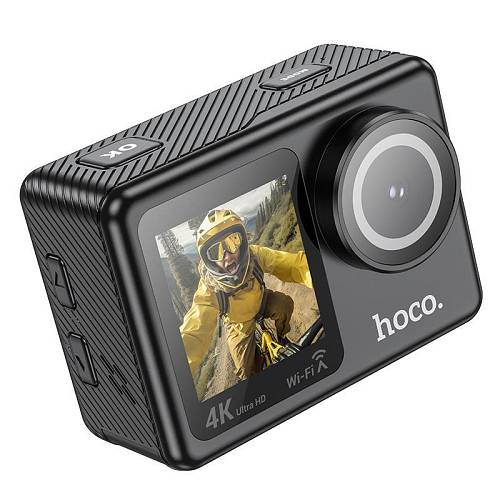 HOCO - Sports Camera with dual screen 1,3" + 2" 4K/30fps DV101 black