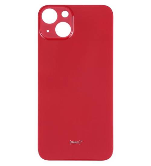APPLE iPhone 13 - Battery cover Large Hole Red High Quality OEM with Logo