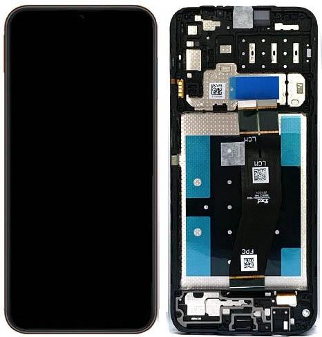 Samsung A146B Galaxy A14 5G - Fixcell LCD Touch Black with Frame OEM