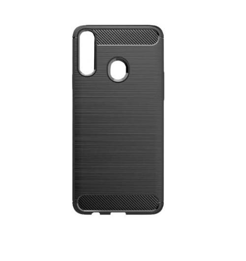 Samsung Galaxy A20s - Simple Carbon Black Case