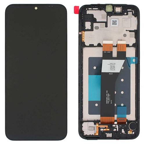 Samsung A146B Galaxy A14 5G - LCD Touch Black with Frame Original GH81-23640A Service Pack