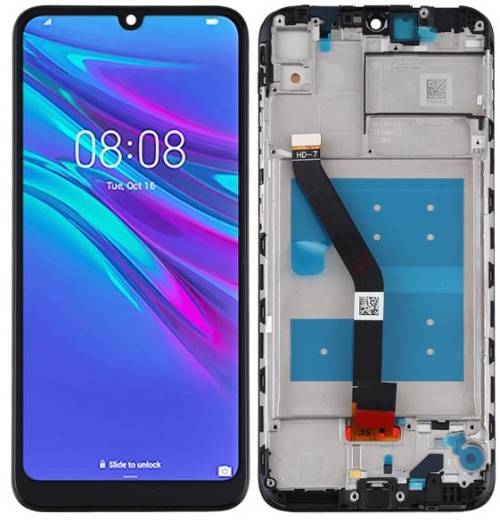 Huawei Y6 - LCD Touch Black with Frame OEM