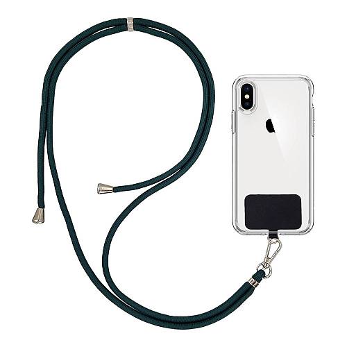 Κορδόνι Λαιμού Sonique Lanyard για Κινητά Πράσινο Σκούρο