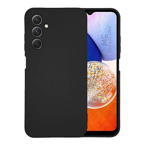 Θήκη Σιλικόνης My Colors Sonique Samsung Galaxy A14 4G / Galaxy A14 5G Μαύρο