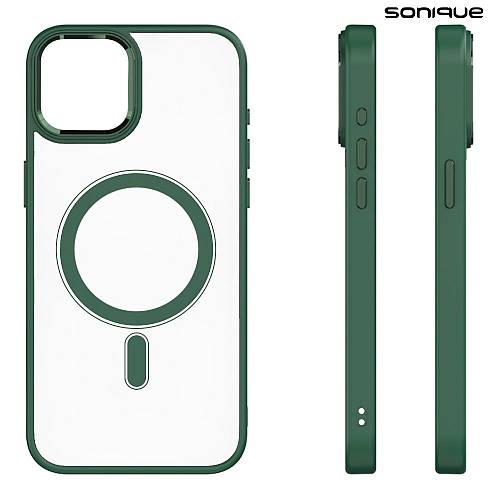 Θήκη Magnetic MagMetal Sonique Apple iPhone 14 Πράσινο