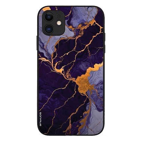 Θήκη Sonique Marble Series για Apple iPhone 11 Μωβ