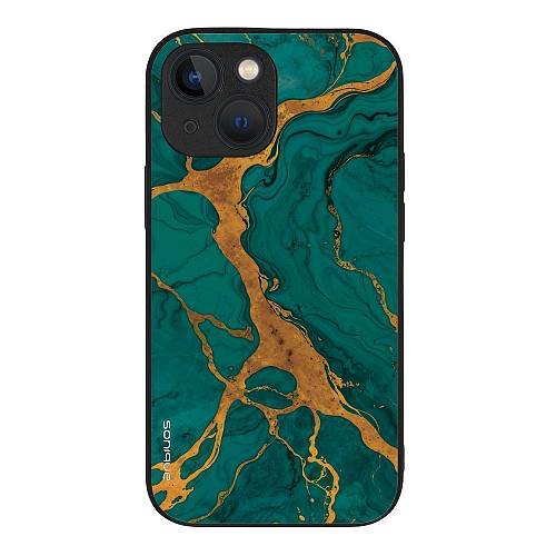Θήκη Sonique Marble Series για Apple iPhone 13 Mini Πράσινο