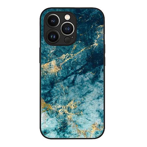 Θήκη Sonique Marble Series για Apple iPhone 13 Pro Μπλε