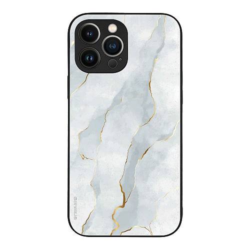Θήκη Sonique Marble Series για Apple iPhone 13 Pro Max Λευκό 01