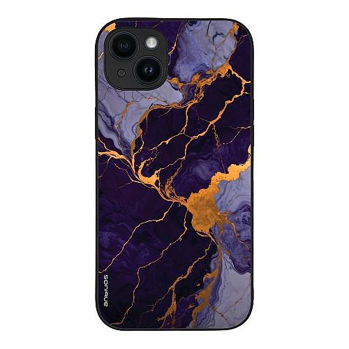 Θήκη Sonique Marble Series για Apple iPhone 14 Plus Μωβ