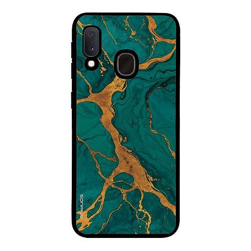 Θήκη Sonique Marble Series για Samsung Galaxy A20e Πράσινο