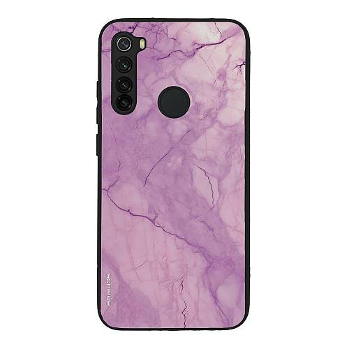 Θήκη Sonique Marble Series για Xiaomi Redmi Note 8 / Redmi Note 8 2021 Βιολετί