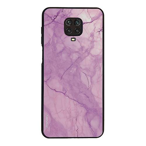 Θήκη Sonique Marble Series για Xiaomi Redmi Note 9S/9 Pro Βιολετί