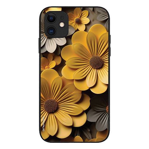 Θήκη Sonique 3D Flower Series για Apple iPhone 11 Κίτρινο