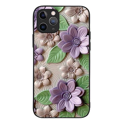 Θήκη Sonique 3D Flower Series για Apple iPhone 11 Pro Βιολετί