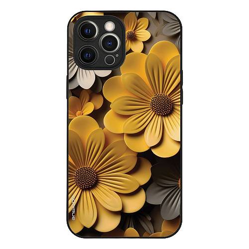 Θήκη Sonique 3D Flower Series για Apple iPhone 12 Pro Max Κίτρινο