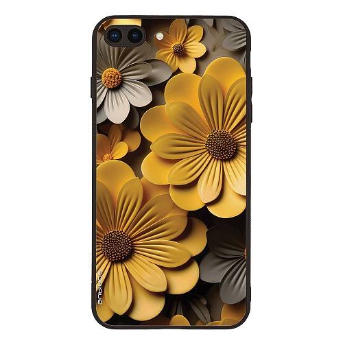 Θήκη Sonique 3D Flower Series για Apple iPhone 7 Plus / iPhone 8 Plus Κίτρινο