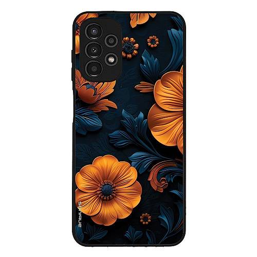 Θήκη Sonique 3D Flower Series για Samsung Galaxy A13 4G Πορτοκαλί 01